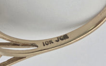 Load image into Gallery viewer, Vintage Abstract 9ct Gold Rubellites Cluster Ring- Remarkable