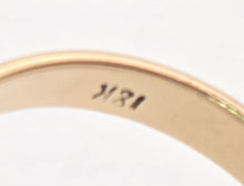 Load image into Gallery viewer, 2244: Vintage:18ct Gold 9 Opals 14 Garnets Geometric Cocktail Ring- Marvellous