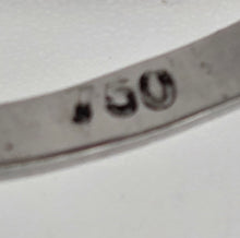 Load image into Gallery viewer, 2137 Vintage; 18ct White Gold Ruby Natural Sparkling Diamonds (2.75ct) Cluster Ring- Extraordinary