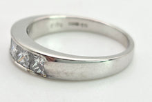 Load image into Gallery viewer, 1932 18ct White Gold Natural Diamonds (0.8ct) Channel Set Ring