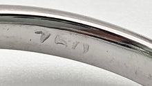 Load image into Gallery viewer, 2375 Vintage: 18ct White Gold 32 Natural Diamonds (0.5ct) Ring