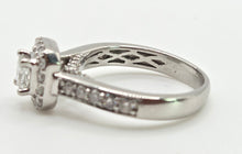 Load image into Gallery viewer, 9036 Vintage: Art Deco Style Platinum 35 Natural Sparkling Diamonds (0.77ct) Ring
