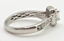 Load image into Gallery viewer, 9036 Vintage: Art Deco Style Platinum 35 Natural Sparkling Diamonds (0.77ct) Ring