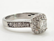 Load image into Gallery viewer, 9036 Vintage: Art Deco Style Platinum 35 Natural Sparkling Diamonds (0.77ct) Ring