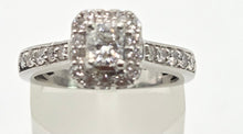 Load image into Gallery viewer, 9036 Vintage: Art Deco Style Platinum 35 Natural Sparkling Diamonds (0.77ct) Ring