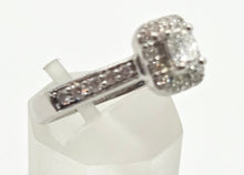 Load image into Gallery viewer, 9036 Vintage: Art Deco Style Platinum 35 Natural Sparkling Diamonds (0.77ct) Ring