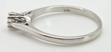 Load image into Gallery viewer, 2416: Vintage 9ct White Gold Round Full Cut Diamond Solitaire