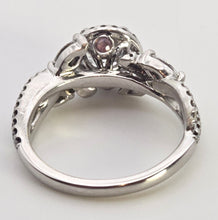 Load image into Gallery viewer, 2418: Platinum Exceptional 1ct Central Diamond (GIA CERT) Ring - D Colour- The finest