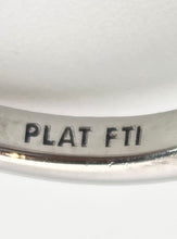 Load image into Gallery viewer, 2418: Platinum Exceptional 1ct Central Diamond (GIA CERT) Ring - D Colour- The finest