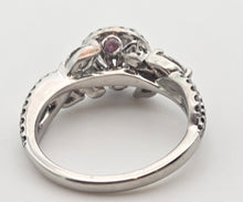 Load image into Gallery viewer, 2418: Platinum Exceptional 1ct Central Diamond (GIA CERT) Ring - D Colour- The finest