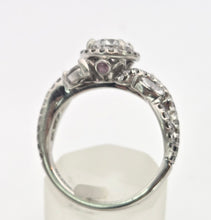 Load image into Gallery viewer, 2418: Platinum Exceptional 1ct Central Diamond (GIA CERT) Ring - D Colour- The finest