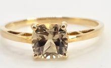 Cargar imagen en el visor de la galería, 2537; Vintage & Exquisite Cushion Cut Mint Green Spinel Solitaire Ring