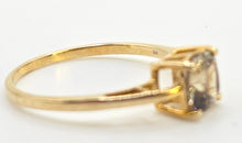 Cargar imagen en el visor de la galería, 2537; Vintage & Exquisite Cushion Cut Mint Green Spinel Solitaire Ring