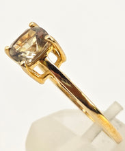 Cargar imagen en el visor de la galería, 2537; Vintage & Exquisite Cushion Cut Mint Green Spinel Solitaire Ring