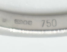 Load image into Gallery viewer, 1881- Vintage 18ct White Gold 11 Rubies Half-Eternity Stacker Ring