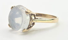 Load image into Gallery viewer, 1943: Vintage 9ct Gold Large Cabochon Cut Moonstone Ring