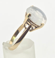 Load image into Gallery viewer, 1943: Vintage 9ct Gold Large Cabochon Cut Moonstone Ring