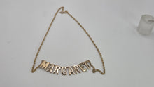 Load image into Gallery viewer, 2597- Vintage & Retro 9ct Gold "Margaret" Choker Necklace- Pristine hallmarked in 1979