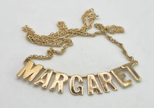 Load image into Gallery viewer, 2597- Vintage & Retro 9ct Gold "Margaret" Choker Necklace- Pristine hallmarked in 1979