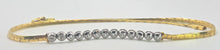 Load image into Gallery viewer, 2696: Vintage: 18ct Yellow Gold Diamonds (1ct) Designer Link Necklace- Exquisite
