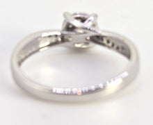 Load image into Gallery viewer, 0602: Vintage: 9ct White Gold 19 Natural Sparkling Diamonds Dress Ring