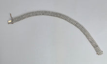 Load image into Gallery viewer, 2781: Vintage: 9ct Gold 225 Natural Sparkling Diamonds (2.75ct) Bracelet