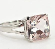 Load image into Gallery viewer, 2710: 9ct White Gold Pink Morganite Ring