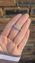 Load image into Gallery viewer, 2805- Platinum Natural Full Round Cut Diamonds (3ct) Full Eternity Ring- Quite Amazing