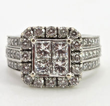Load image into Gallery viewer, 2776 Vintage: 14ct White Gold 72 Natural Sparkling Diamonds (2.52ct) Statement Ring- Extraordinary -