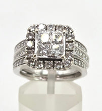 Load image into Gallery viewer, 2776 Vintage: 14ct White Gold 72 Natural Sparkling Diamonds (2.52ct) Statement Ring- Extraordinary