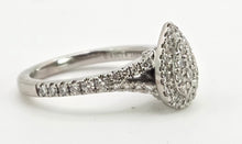 Load image into Gallery viewer, 2774: Vintage 18ct White Gold 55 Natural Diamonds Ring - Vera Wang Love Collection