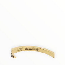 Load image into Gallery viewer, 2714: Vintage 18ct Gold Art Deco Style Emerald Diamonds Daisy Ring