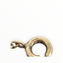 Load image into Gallery viewer, 2736 Victorian 9ct Gold Large Ornate Black Onyx Pendant & Chain (55cm)