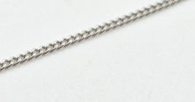 Load image into Gallery viewer, 2650: Vintage 9ct White Gold Necklace (44cm) Multi-Diamonds Pendant
