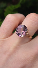 Load image into Gallery viewer, 1414: Vintage; 9ct Gold Round Cut Ametrine Cocktail Ring- exquisite