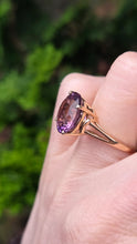 Load image into Gallery viewer, 1414: Vintage; 9ct Gold Round Cut Ametrine Cocktail Ring- exquisite