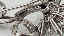 Load image into Gallery viewer, 2658: Antique Art Deco Floral Diamonds (2.7ct) Spray Brooch - Truly exceptional
