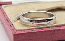 Load image into Gallery viewer, 2929: Vintage Tiffany & Co Platinum Wedding Band- Pristine with Tiffany box