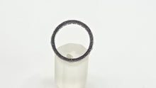 Load image into Gallery viewer, 2946: Vintage 18ct White Gold Natural Diamonds (1.2ct) Full-Eternity Ring