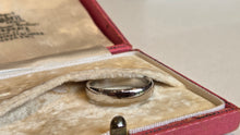Load image into Gallery viewer, 2929: Vintage Tiffany & Co Platinum Wedding Band- Pristine with Tiffany box