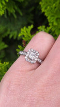 Load image into Gallery viewer, 9036 Vintage: Art Deco Style Platinum 35 Natural Sparkling Diamonds (0.77ct) Ring