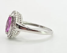 Load image into Gallery viewer, 2871: Vintage 9ct White Gold 32 Natural Diamonds (0.32ct) Dress Ring