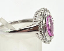 Load image into Gallery viewer, 2871: Vintage 9ct White Gold 32 Natural Diamonds (0.32ct) Dress Ring