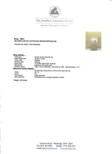 Cargar imagen en el visor de la galería, 2051: Vintage: 18ct Gold 10 Round Full Cut  Natural Diamonds Tiered Ring