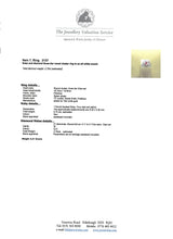 Load image into Gallery viewer, 2137 Vintage; 18ct White Gold Ruby Natural Sparkling Diamonds (2.75ct) Cluster Ring- Extraordinary