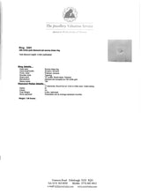 Load image into Gallery viewer, 0112: Vintage: 18ct White Gold "Sunray" Diamonds Fine Jewellery Set: Ring, Pendant, Necklace- Extraordinary