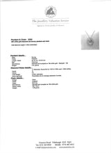 Load image into Gallery viewer, 0112: Vintage: 18ct White Gold "Sunray" Diamonds Fine Jewellery Set: Ring, Pendant, Necklace- Extraordinary