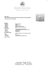 Load image into Gallery viewer, 2307 Vintage: 18ct Gold Emerald 24 Natural Diamonds (1ct) Ring