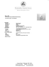 Cargar imagen en el visor de la galería, 2357: Vintage; 18ct White Gold Ruby Round Full Cut Diamonds 3- Stone Straight Ring- From 1978