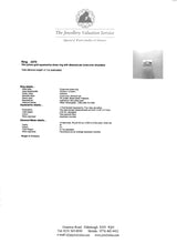 Load image into Gallery viewer, 6416: 18ct Gold Blue Aquamarine Diamonds Bypass Cocktail Ring